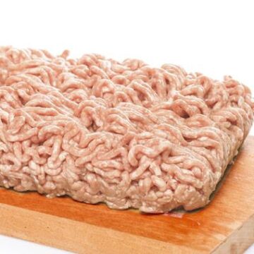 All natural ground turkey